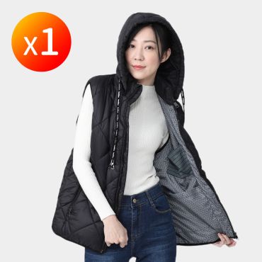 【TUNELLUS】 石墨烯黑科技能量背心 1件 +石墨烯披肩 1件