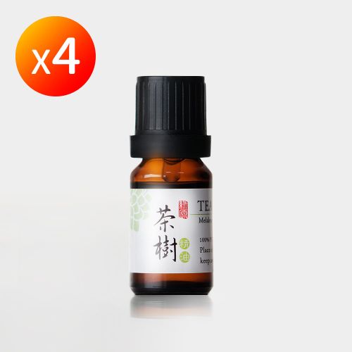 【SHINJI 信吉】天然茶樹精油 4入禮盒組