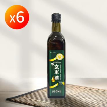 【萬大】頂級高穀維素玄米油 6瓶