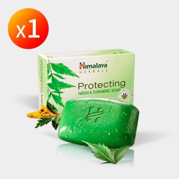 【Himalaya喜馬拉雅】苦楝薑黃護膚皂 1盒