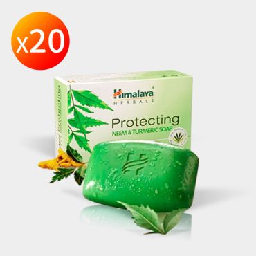 【Himalaya喜馬拉雅】苦楝薑黃護膚皂 20盒