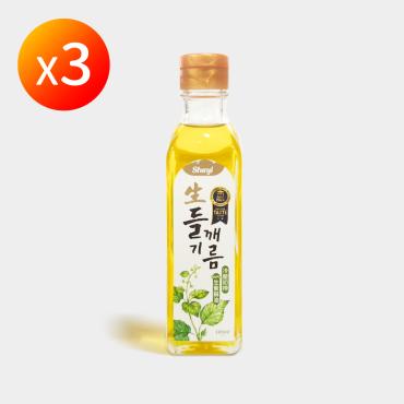 【信吉生機】韓國初榨生紫蘇油 180ml 3瓶