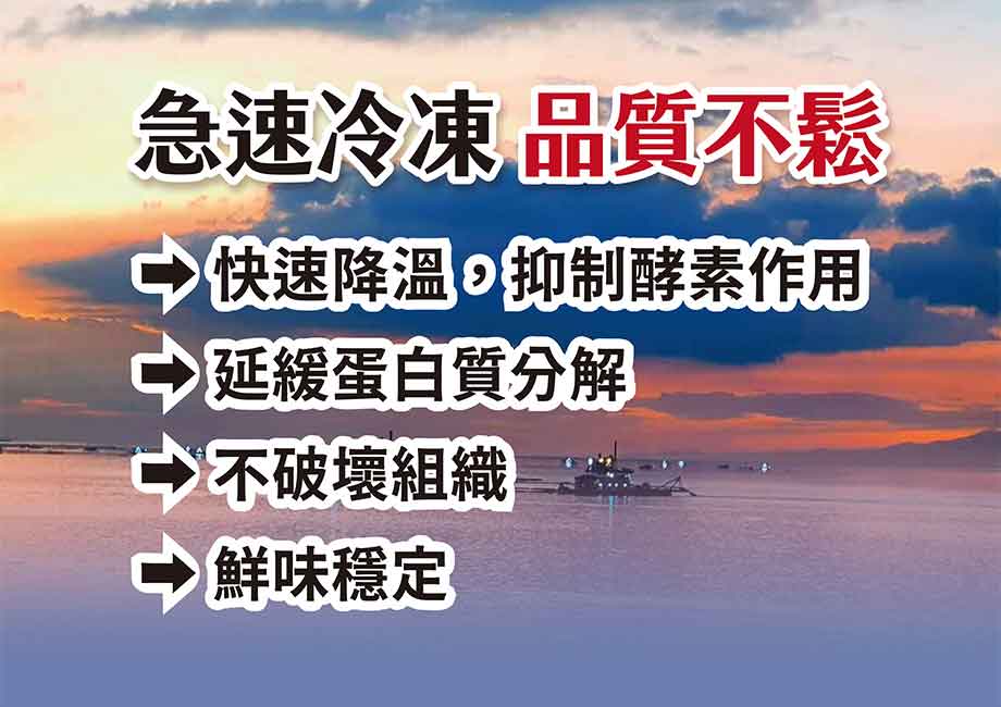 信吉嚴選_野生手釣砲管透抽_急速冷凍品質不鬆