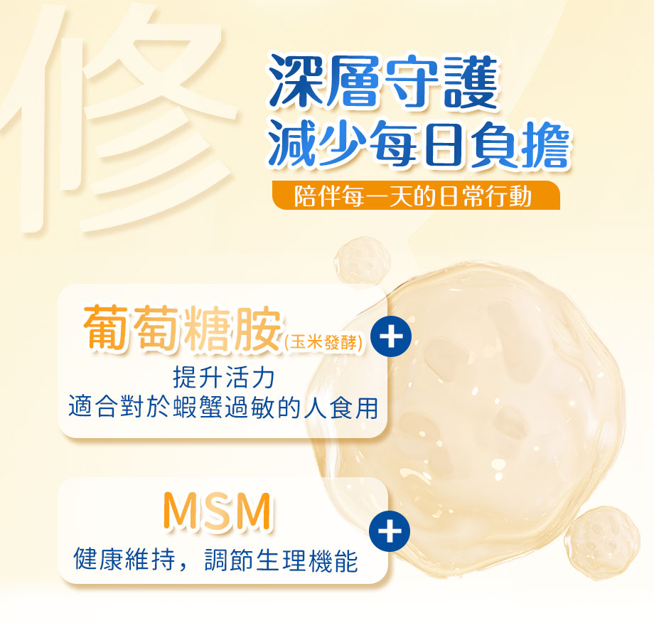 顧勁傦_顧勁傦軟骨飲_葡萄糖胺_MSM