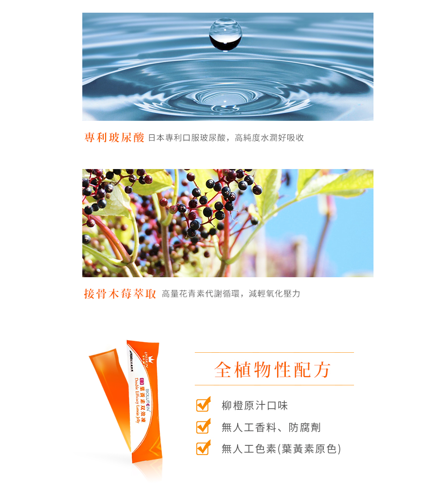 UNISKIN零机齡_葉黃素雙效凍_玻尿酸