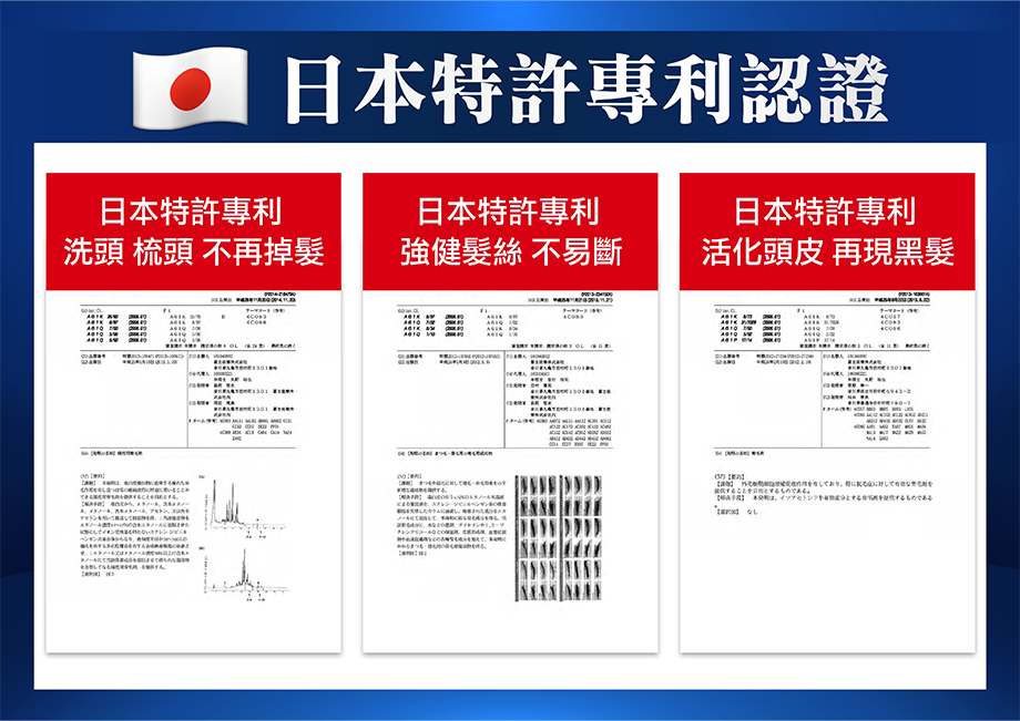 日本特許專利認證