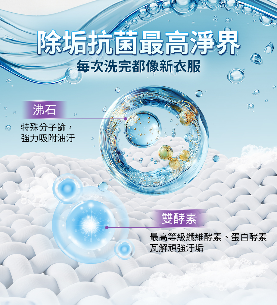 SNOW FOREST_超酵極淨洗衣粉_沸石_纖維酵素_蛋白酵素_強酵去汙_吸附油汙