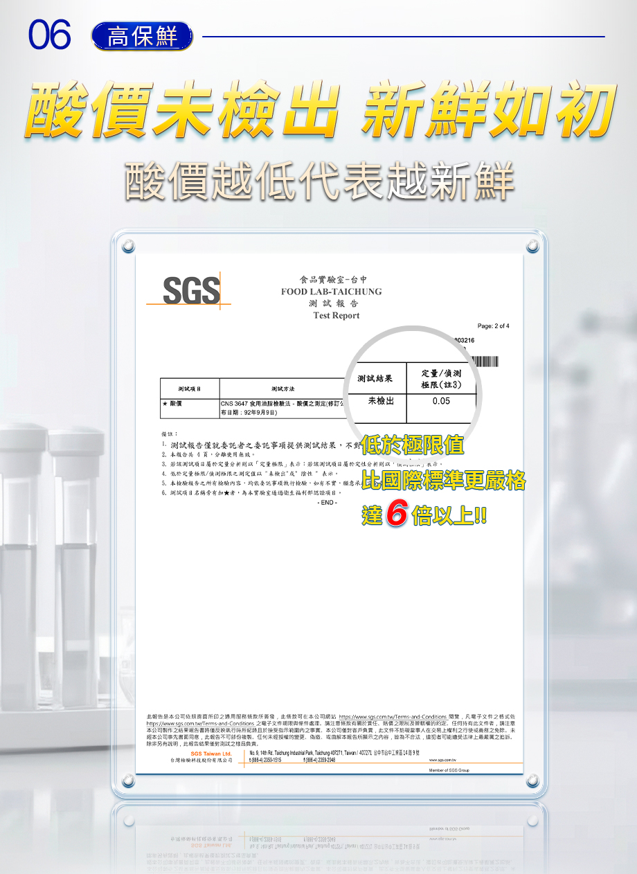 信吉生醫_DHA46 EX_高濃度魚油_低酸價_新鮮魚油_SGS
