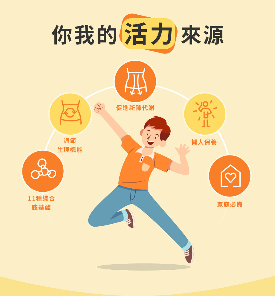 信吉生醫_活力膳補胺基酸液_營養補給_調節生理機能_促進新陳代謝_懶人保養_活力來源