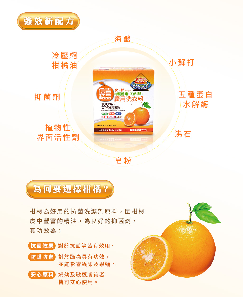 強效新配方_小蘇打_皂粉_五種蛋白水解酶